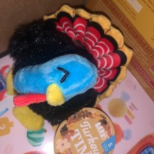 Bark box Turkey Tim plush dog toy new